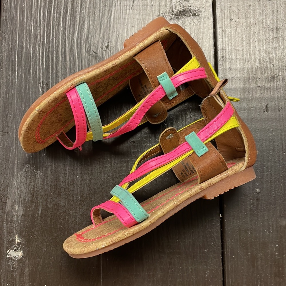 Carter’s Sandals for Girls Size 6 - Picture 3 of 5